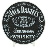 Jack Daniels Whiskey Coaster 3D Printed Drink Coaster - The 3D Print Smiths